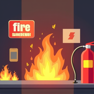 Simulazione incendio